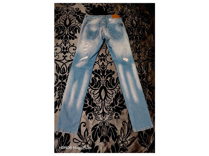 Jeans Slim Fit Philipp Plein Blu chiaro - vista 5