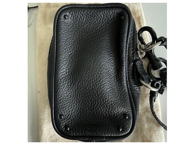 Paddington Chloé Mini borsa a tracolla in pelle nera Chloe Nero - vista 7