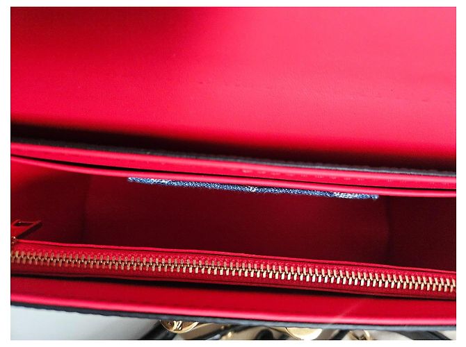 Louis Vuitton x murakami Epi Leather black Cherry Twist MM Bag Nero - vista 13