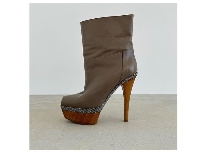 Marni Stiefeletten Grau - Ansicht 2