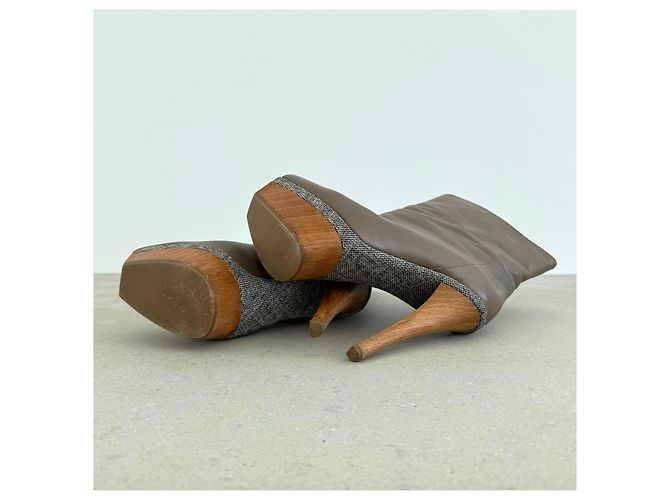 Marni Stiefeletten Grau - Ansicht 7