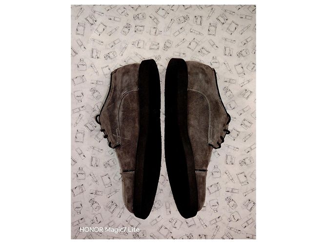 Scarpe Derby in scamosciato Kenzo Grigio - vista 7
