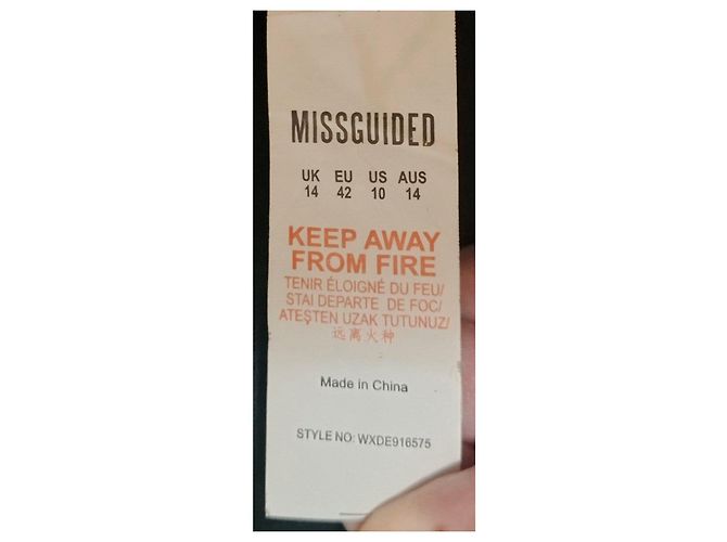Autre Marque MissGuided Negro Azul Verde - vista 20