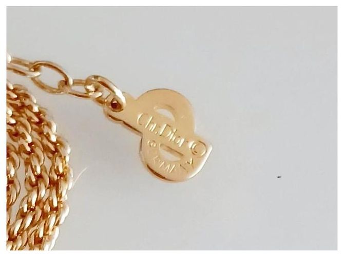 Christian Dior Collares Dorado - vista 5