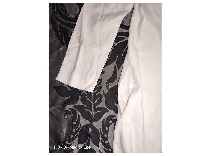 Autre Marque Vestido blanco Adriana Filippi - vista 12