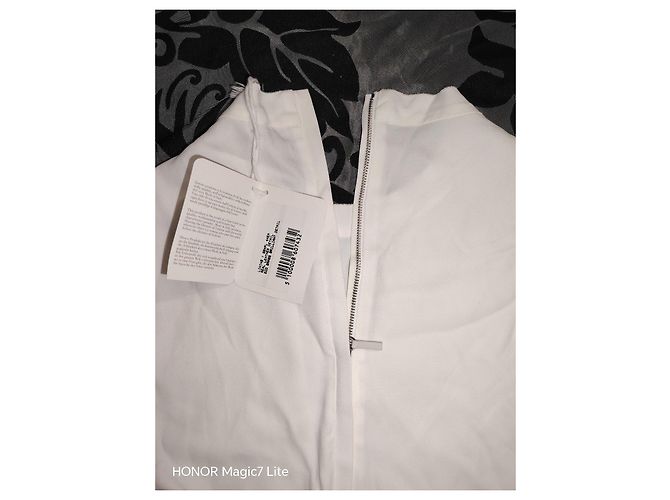 Autre Marque Vestido blanco Adriana Filippi - vista 13