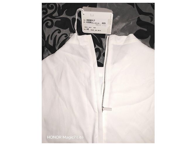 Autre Marque Vestido blanco Adriana Filippi - vista 4