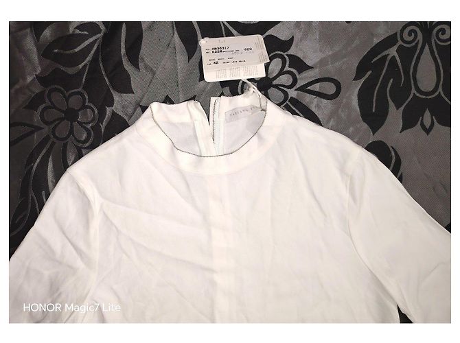 Autre Marque Vestido blanco Adriana Filippi - vista 5