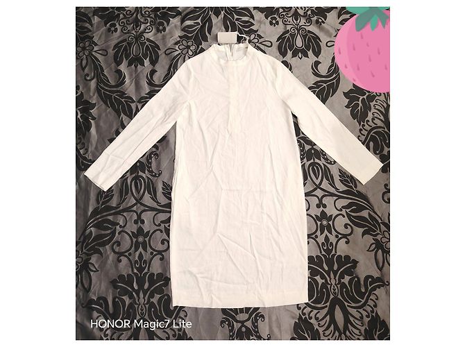 Autre Marque Vestido blanco Adriana Filippi - vista 6