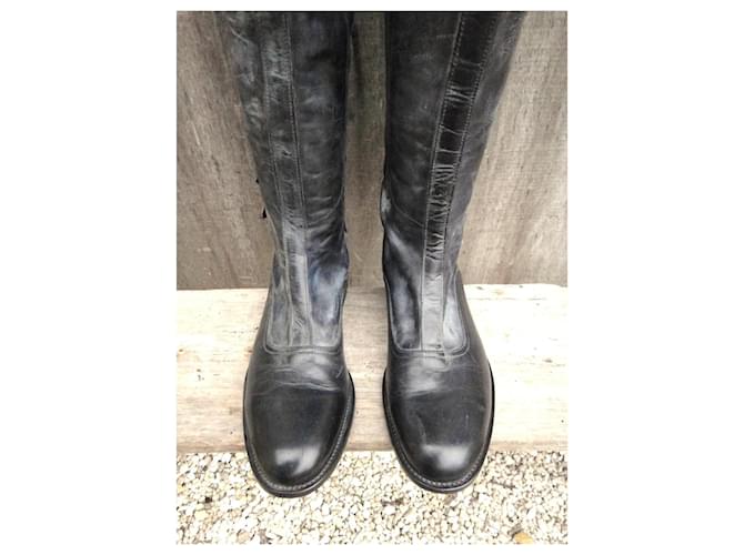 Paul Smith Stiefel Schwarz - Ansicht 3