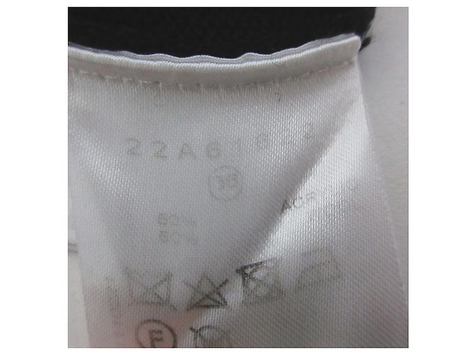Autre Marque LE CIEL BLEU Strickpullover mit Rüschenband Schwarz - Ansicht 7