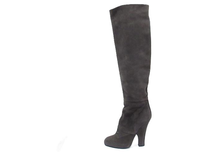 Dolce & Gabbana Schnürstiefel aus Wildleder Dolce&Gabbana Braun - Ansicht 2