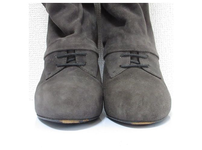 Dolce & Gabbana Schnürstiefel aus Wildleder Dolce&Gabbana Braun - Ansicht 4