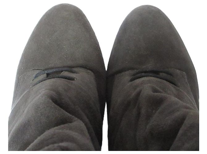 Dolce & Gabbana Schnürstiefel aus Wildleder Dolce&Gabbana Braun - Ansicht 5