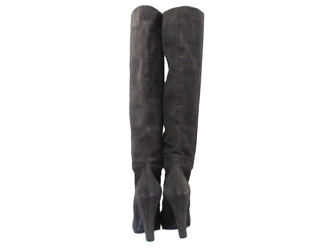 Dolce & Gabbana Schnürstiefel aus Wildleder Dolce&Gabbana Braun - Ansicht 6