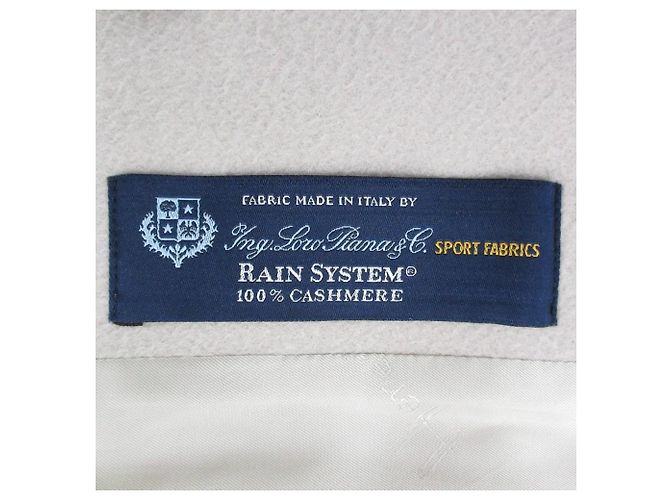 Autre Marque Abrigo de tejido Loro Piana 100% cachemira Heresis Beige - vista 10