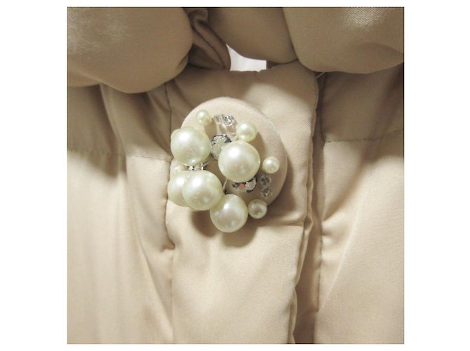 Autre Marque Abrigo largo de plumón con cuello voluminoso Apuweiser-riche Beige - vista 5