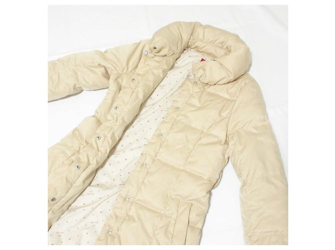 Autre Marque Abrigo largo de plumón con cuello voluminoso Apuweiser-riche Beige - vista 6