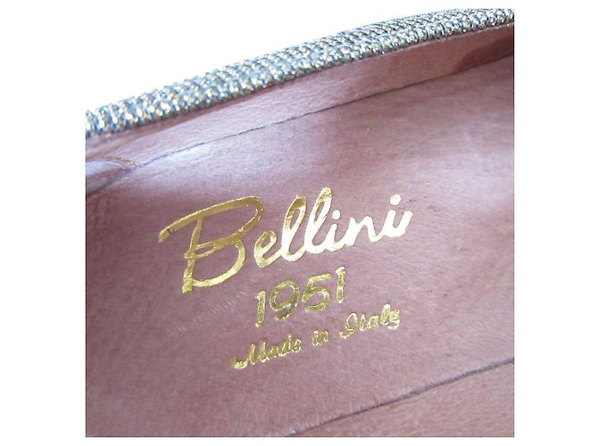 Autre Marque Mocassini in pelle Diego Bellini con nastro D'oro - vista 8
