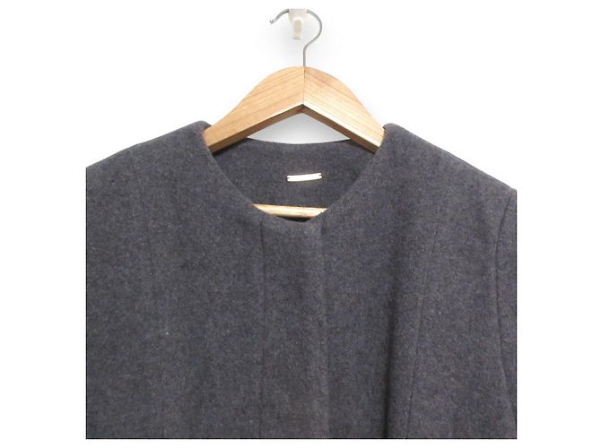 Autre Marque Vestido de lana Snidel Long Coat Castaño - vista 4