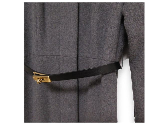 Autre Marque Vestido de lana Snidel Long Coat Castaño - vista 7