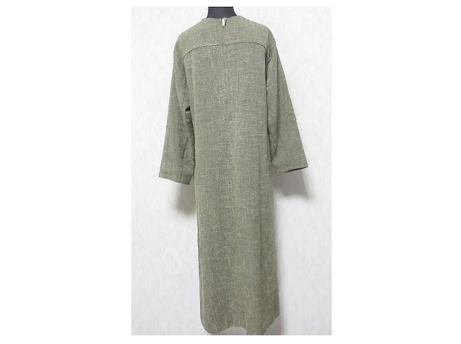 Autre Marque ROPE × OUTERSUNSET Tweed Langkleid Schwarz Beige - Ansicht 2