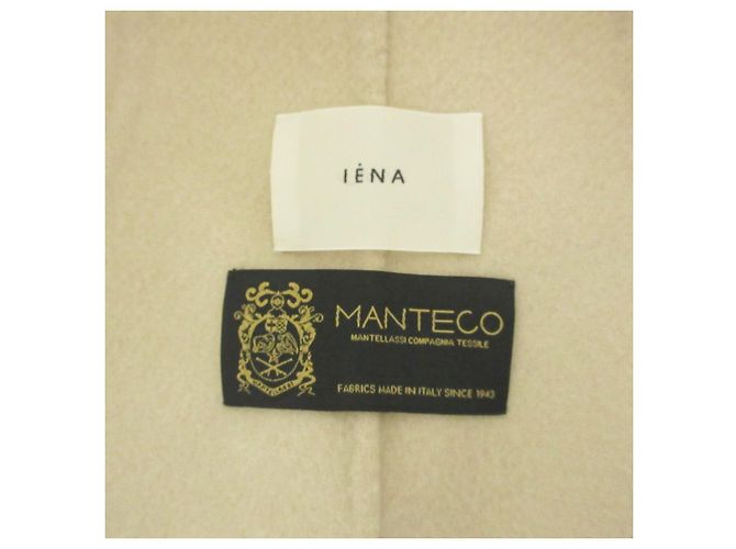 Autre Marque Abrigo Double Face IENA MANTECO Beige - vista 6
