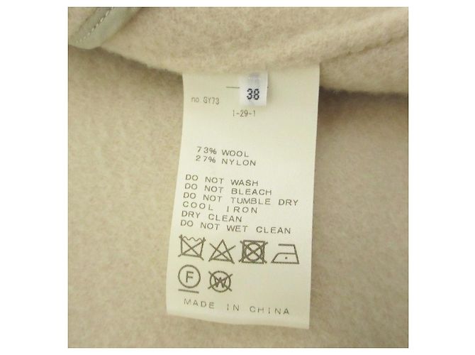 Autre Marque Abrigo Double Face IENA MANTECO Beige - vista 7