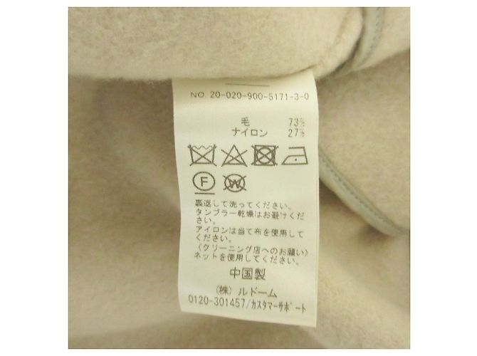 Autre Marque Abrigo Double Face IENA MANTECO Beige - vista 8