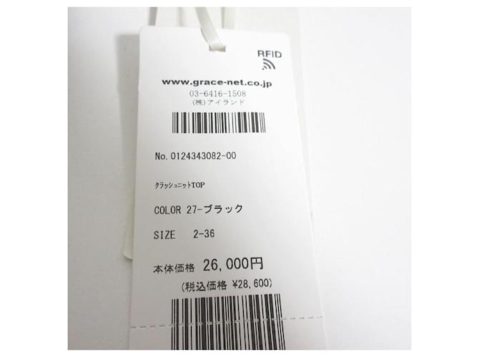 Autre Marque Crash-Strickpullover GRACE CONTINENTAL Schwarz - Ansicht 3