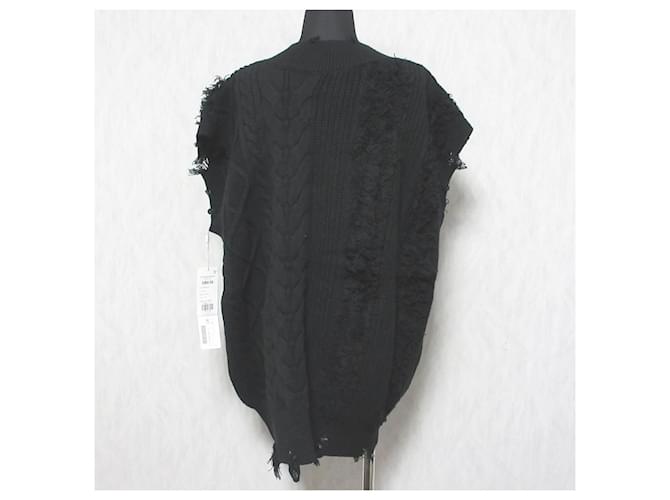 Autre Marque Crash-Strickpullover GRACE CONTINENTAL Schwarz - Ansicht 2