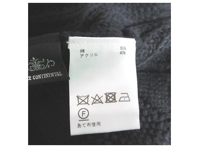 Autre Marque Crash-Strickpullover GRACE CONTINENTAL Schwarz - Ansicht 4