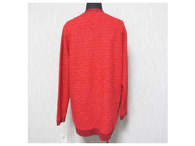 Autre Marque GRACE CONTINENTAL Tweed Strickjacke GRACE CONTINENTAL Rot - Ansicht 2