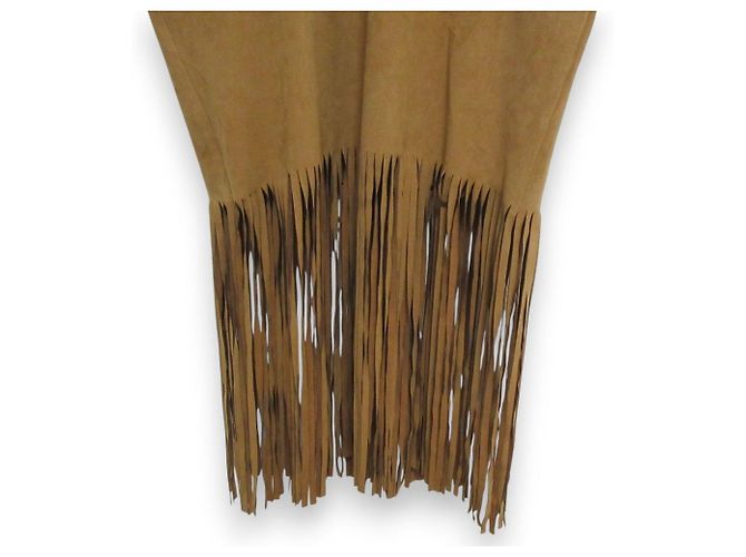 Autre Marque Vestido efecto ante MACPHEE Beige - vista 5