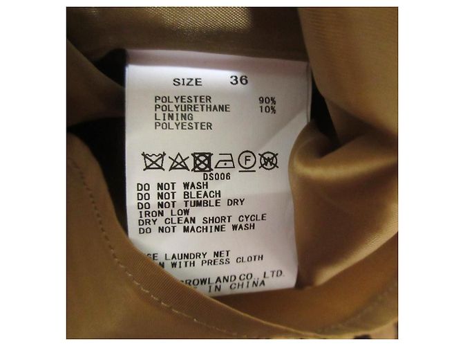 Autre Marque Vestido efecto ante MACPHEE Beige - vista 9