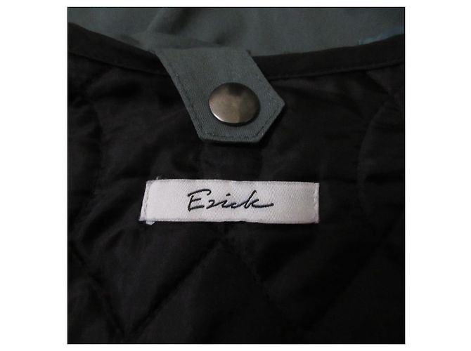 Autre Marque Abrigo largo acolchado 2way Ezick Verde Naranja - vista 4