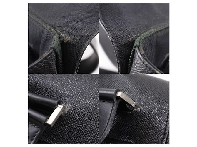 Borsa a tracolla Louis Vuitton Saratov GM Taiga Nero - vista 16