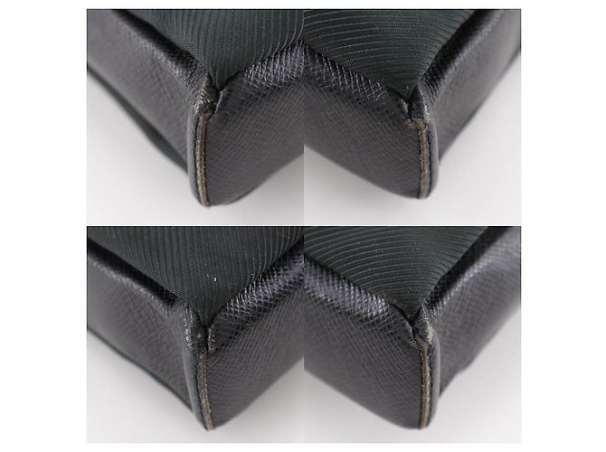 Borsa a tracolla Louis Vuitton Saratov GM Taiga Nero - vista 4