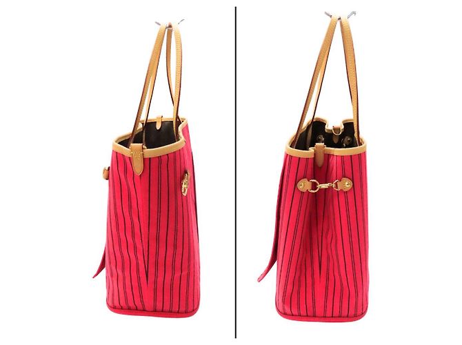 Borsa Tote 2way Louis Vuitton Neverfull Inside Out Monogram Rosa - vista 11