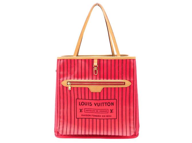 Borsa Tote 2way Louis Vuitton Neverfull Inside Out Monogram Rosa - vista 12