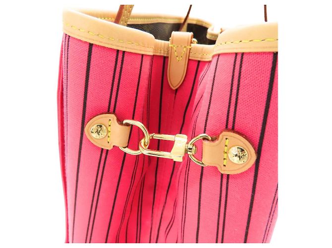 Borsa Tote 2way Louis Vuitton Neverfull Inside Out Monogram Rosa - vista 13