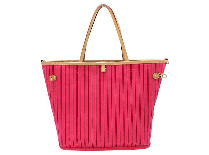 Borsa Tote 2way Louis Vuitton Neverfull Inside Out Monogram Rosa - vista 9