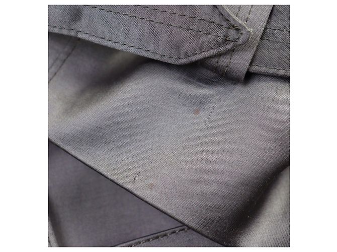 Gabardina de satén de algodón técnico Dior Castaño Gris - vista 13
