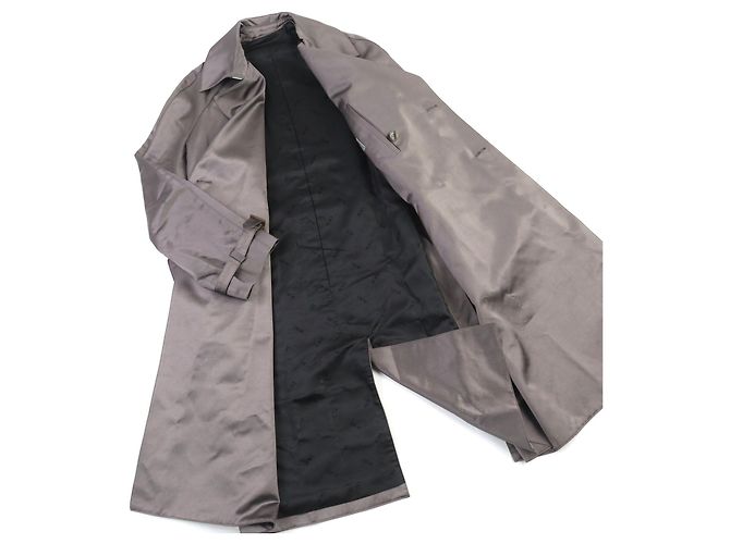 Gabardina de satén de algodón técnico Dior Castaño Gris - vista 3