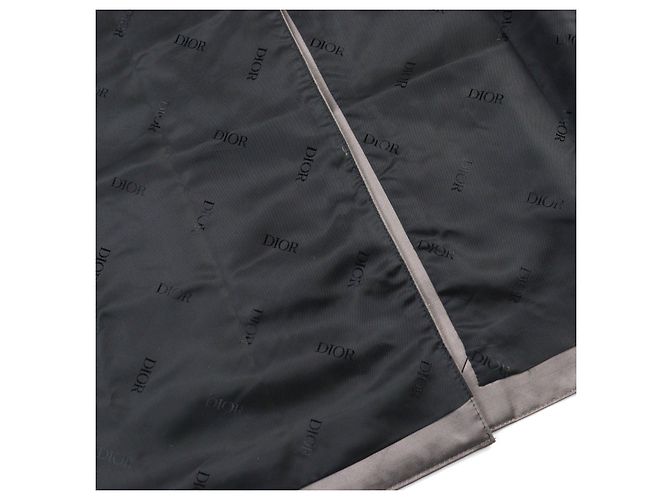 Gabardina de satén de algodón técnico Dior Castaño Gris - vista 8