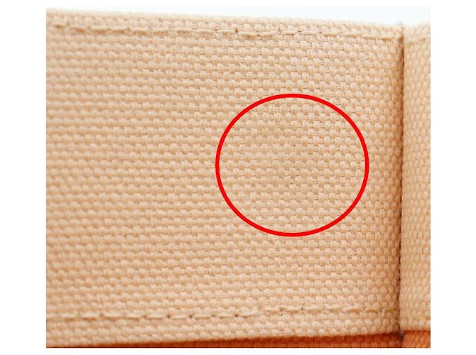 Hermès Hermes Bora Bora PM Canvas Handtasche Orange - Ansicht 12
