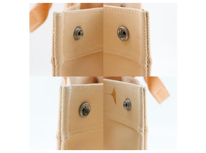 Hermès Hermes Bora Bora PM Canvas Handtasche Orange - Ansicht 7