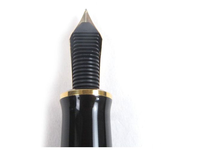 Autre Marque Pelikan Souveran 14C Füllfederhalter Schwarz - Ansicht 6