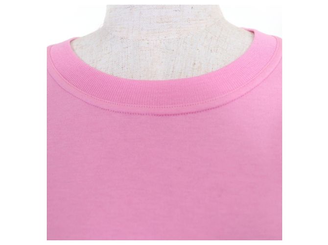 Hermès Camiseta de algodón Hermes Canoe Chne Rosa - vista 4