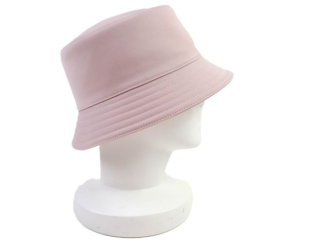 Hermès Cappello Bucket in Cotone Hermes Harper Nautic H logo Rosa - vista 4